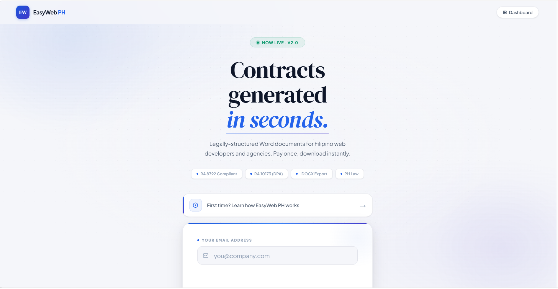 EasyWeb PH | Enterprise Digital Infrastructure